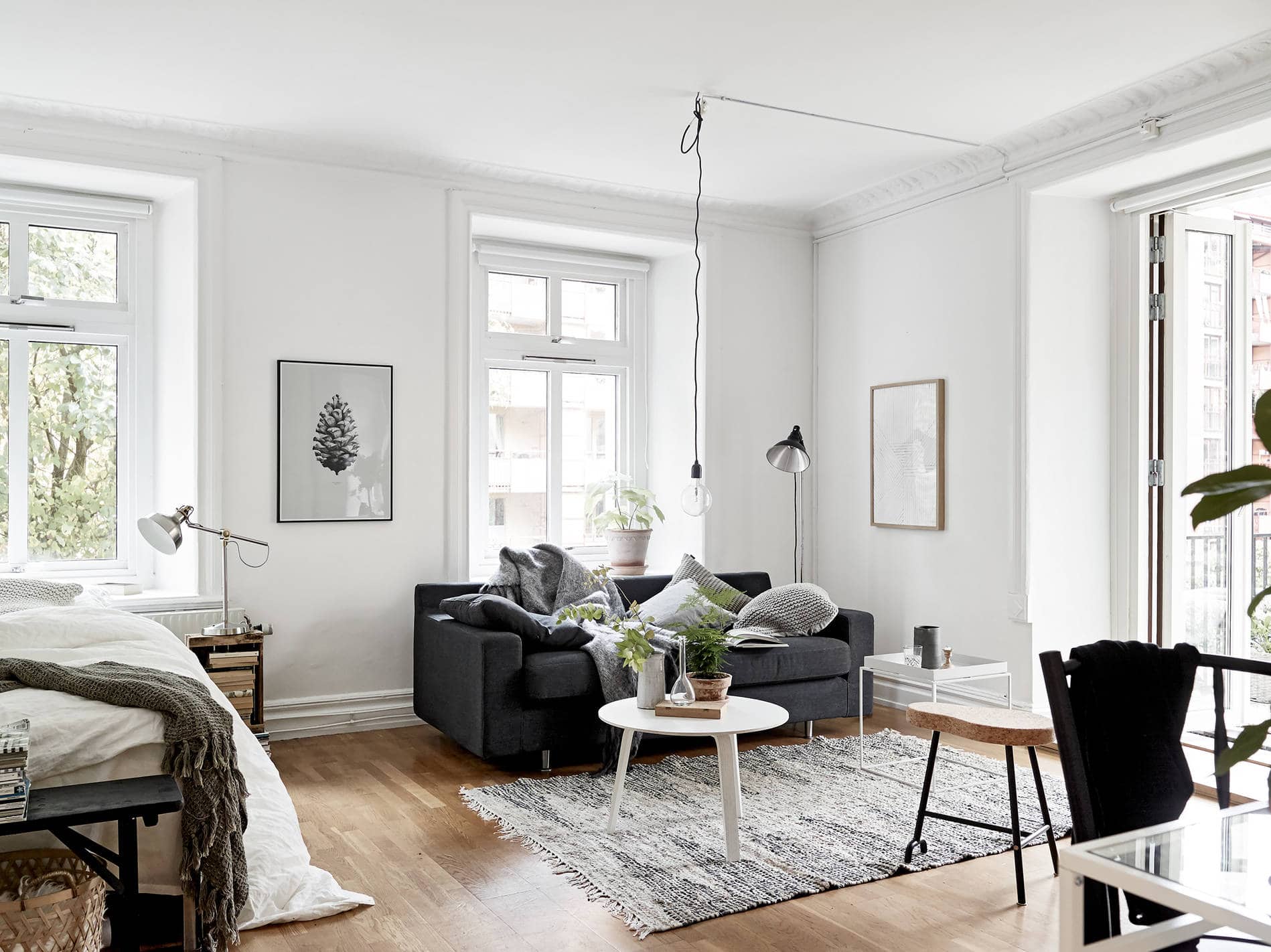 Cozy one room flat - COCO LAPINE DESIGNCOCO LAPINE DESIGN