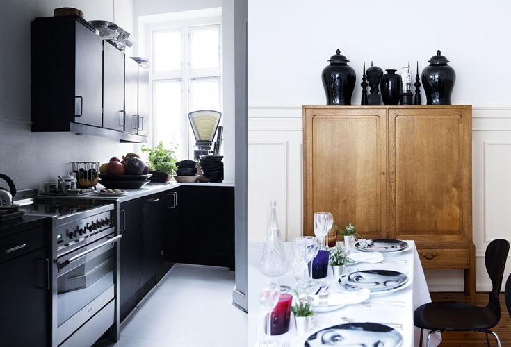 Parisan style home in Denmark - via Coco Lapine Design