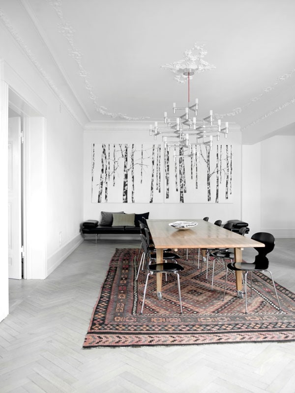 Spacious apartment in Copenhagen - via Coco Lapine Design