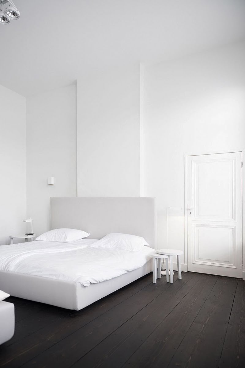 White and minimal by Studio Niels - via cocolapinedesign.com
