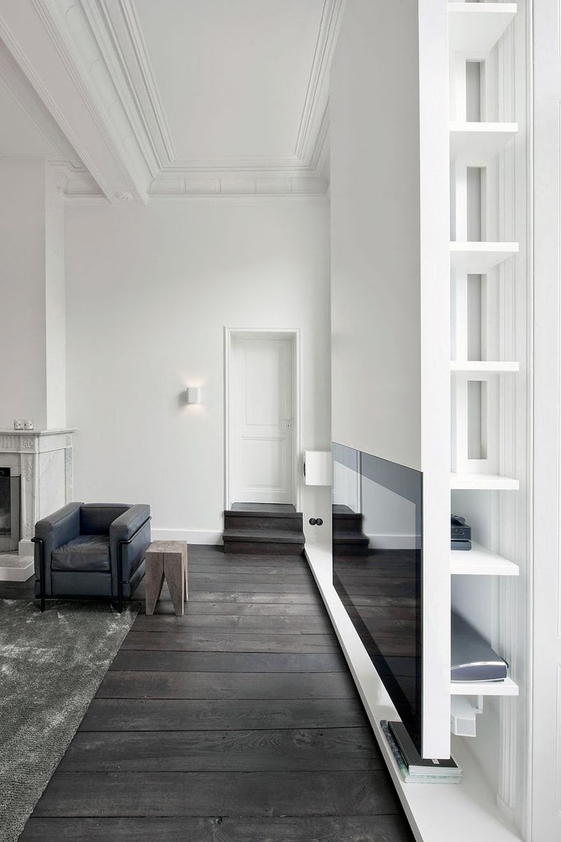 White and minimal by Studio Niels - via cocolapinedesign.com
