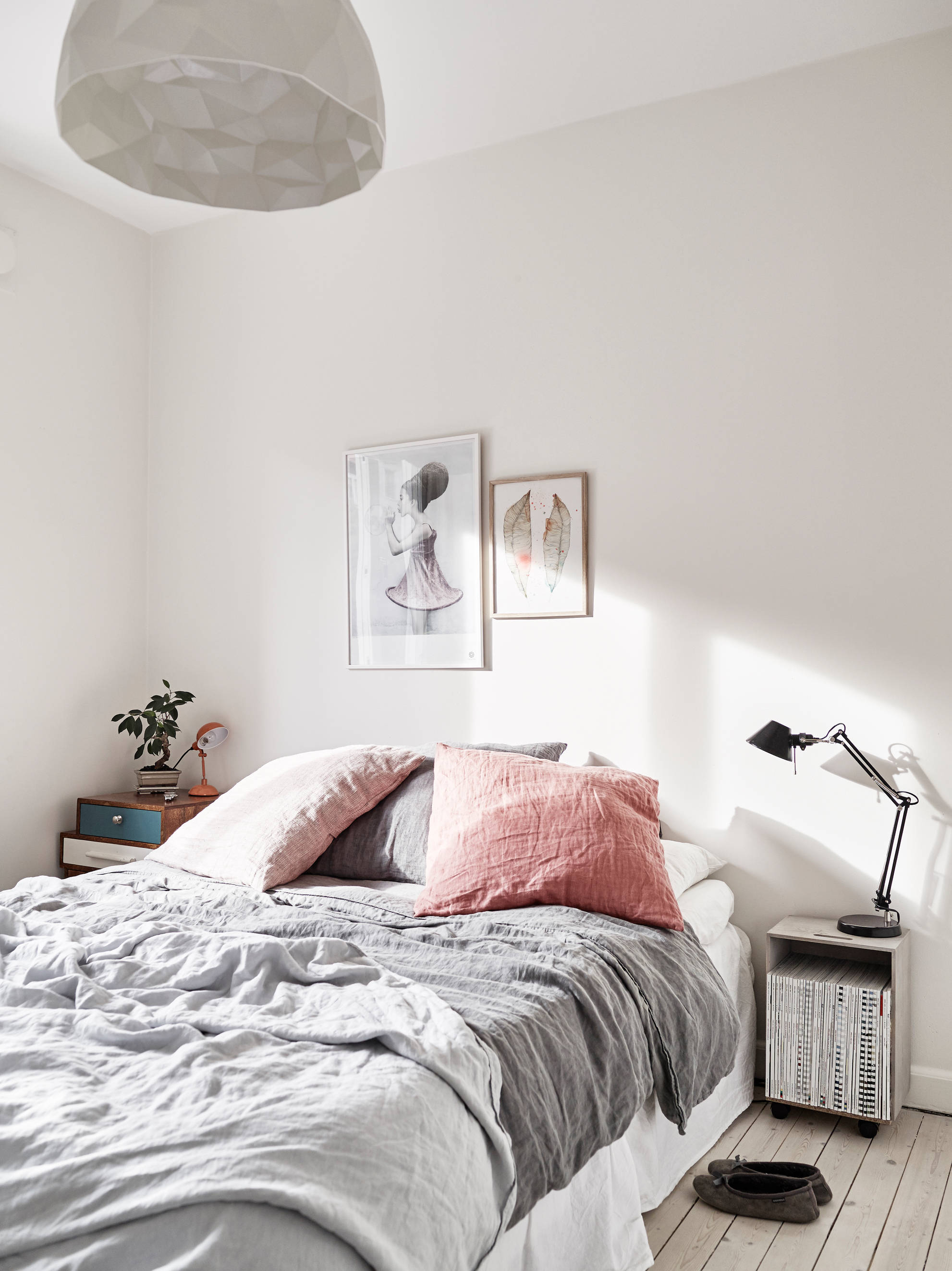 Dreamy bedroom and vintage elements - via cocolapinedesign.com