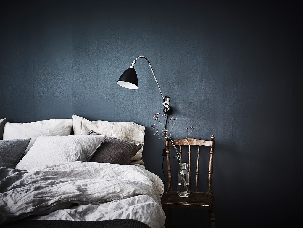 Blue Bedroom Wall Coco Lapine Designcoco Lapine Design