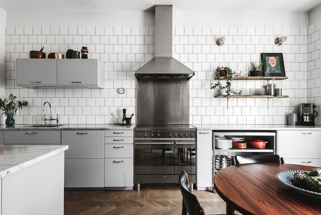 Beautiful living kitchen - COCO LAPINE DESIGNCOCO LAPINE DESIGN