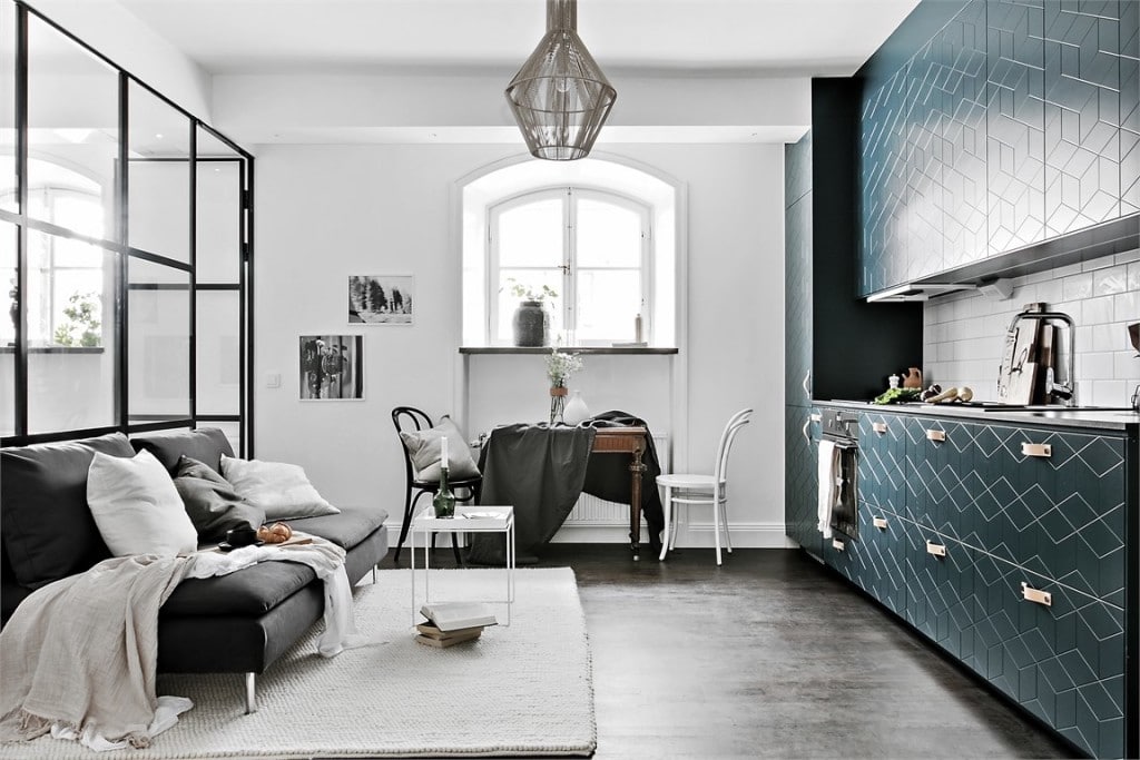 Smart studio living - via Coco Lapine Design blog