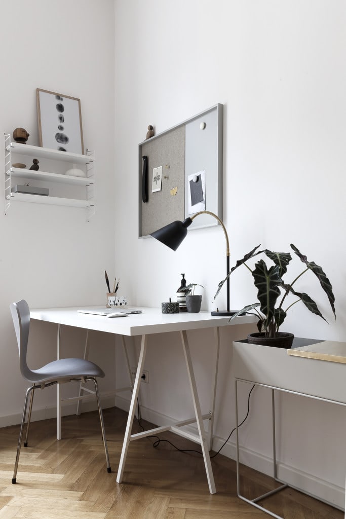 My office currently - via Coco Lapine Design blog