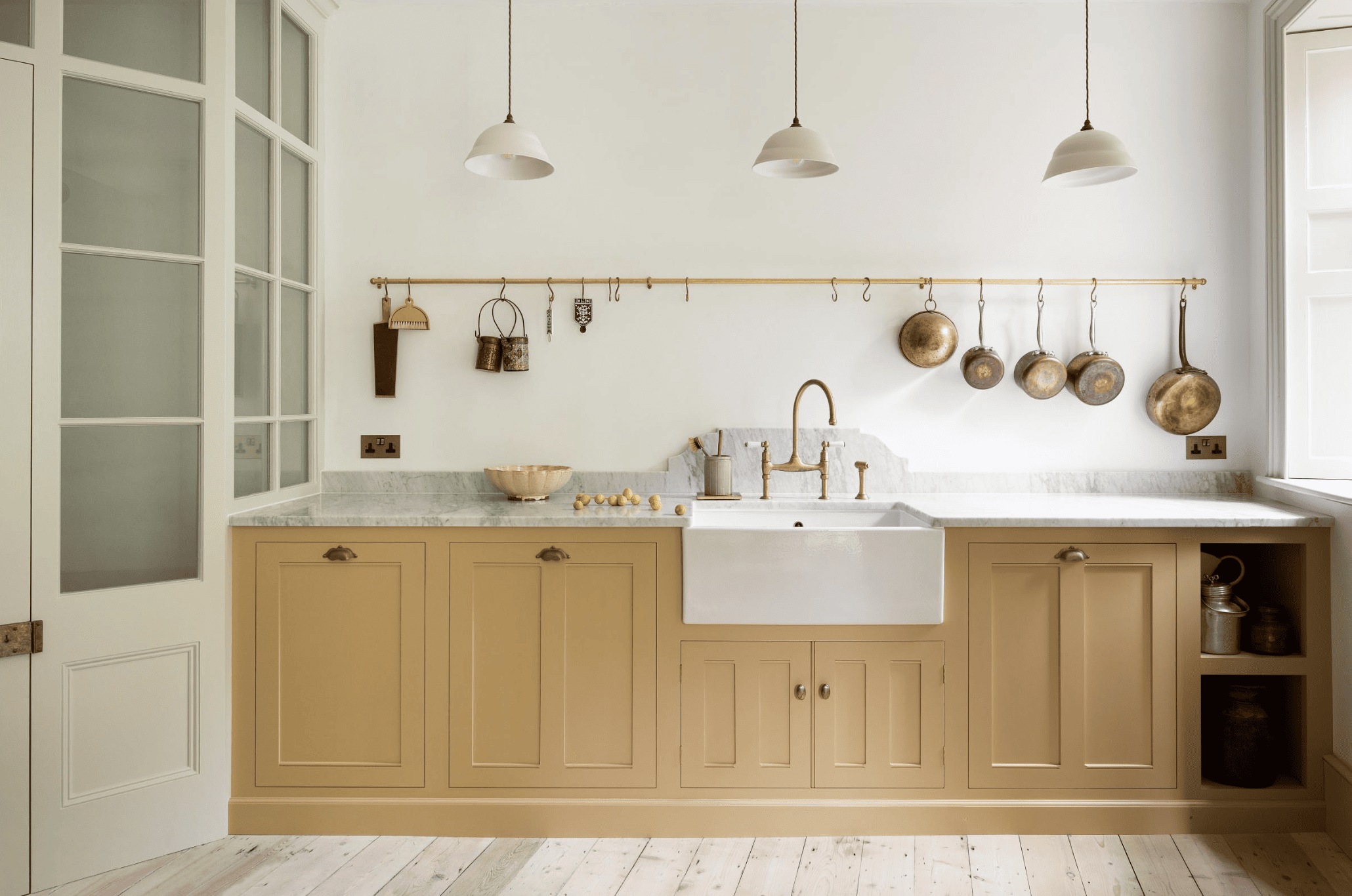 Above The Sink Shelf - Transitional - kitchen - Devol Kitchens