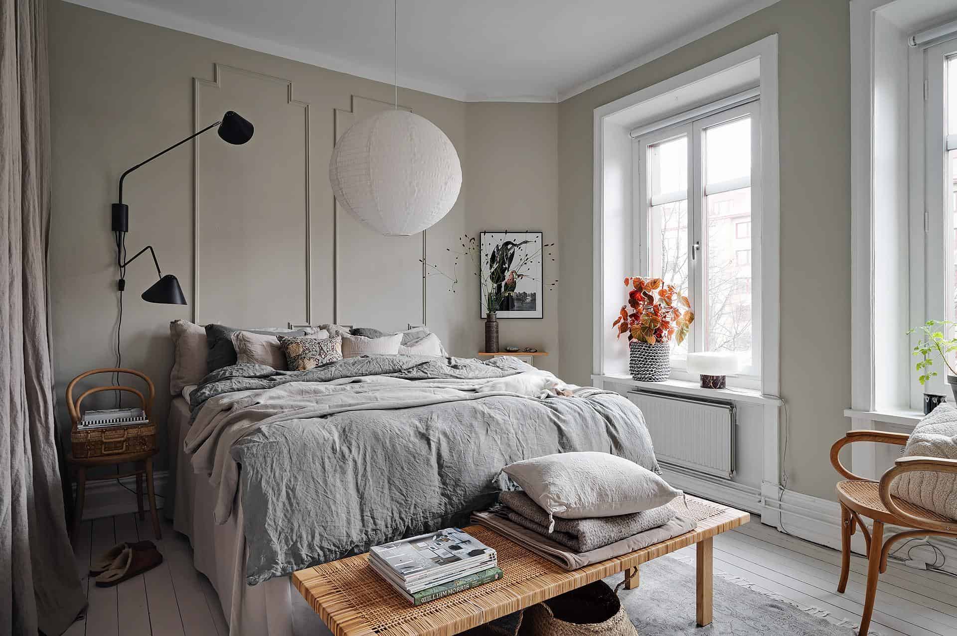 18 Bedrooms With A Greige Paint Color That Will Make You Want To Whip 