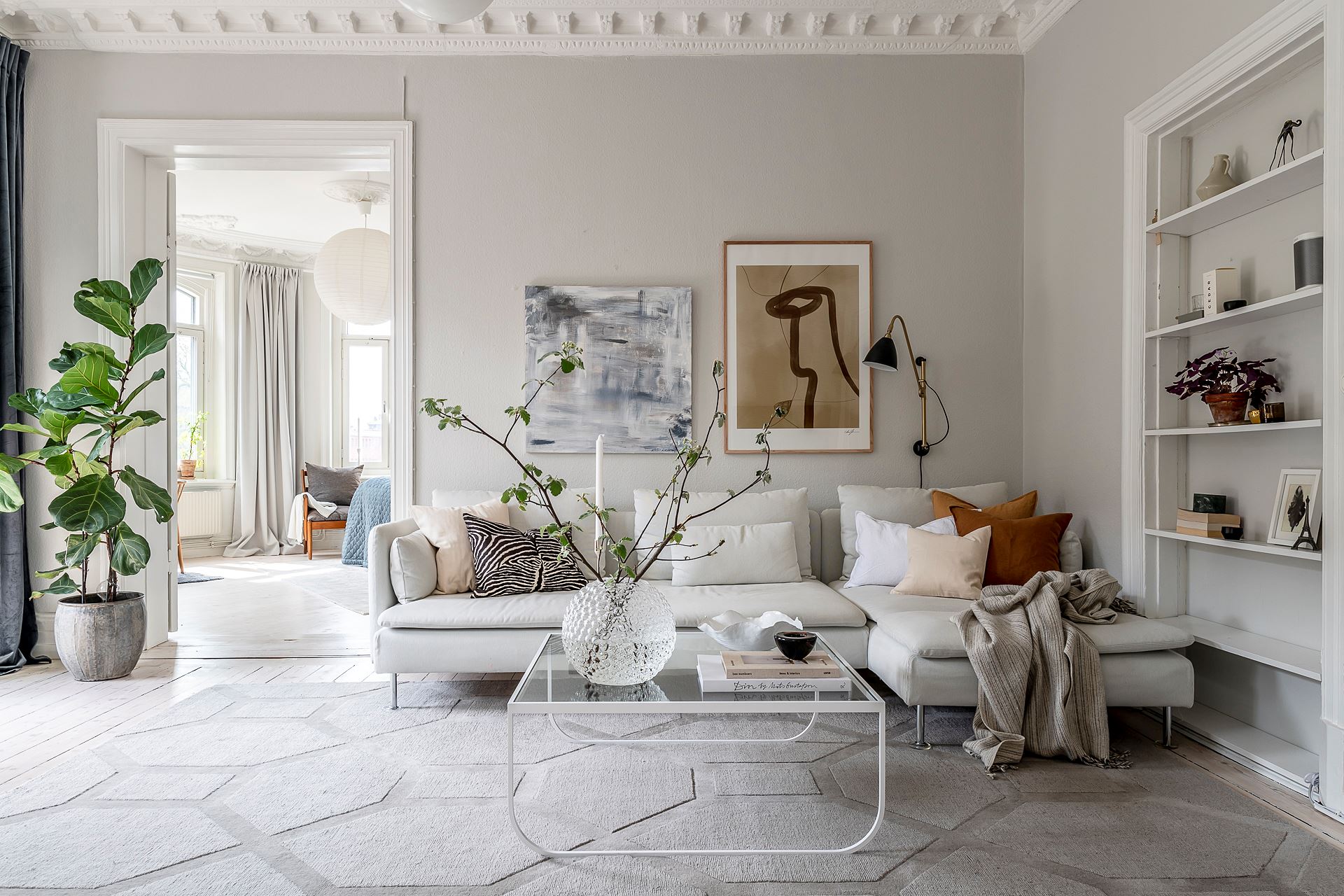 Fresh home with subtle colors - COCO LAPINE DESIGNCOCO LAPINE DESIGN