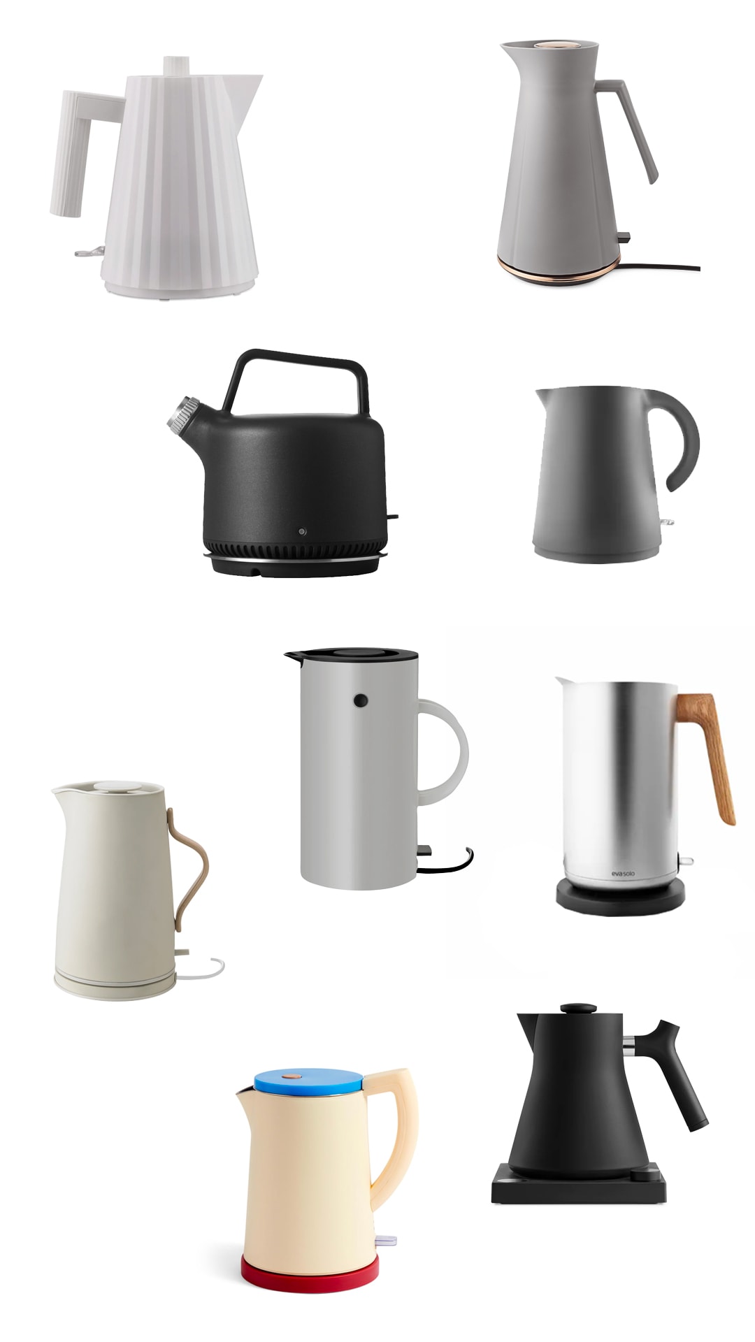 Electric design kettle by Eva Solo