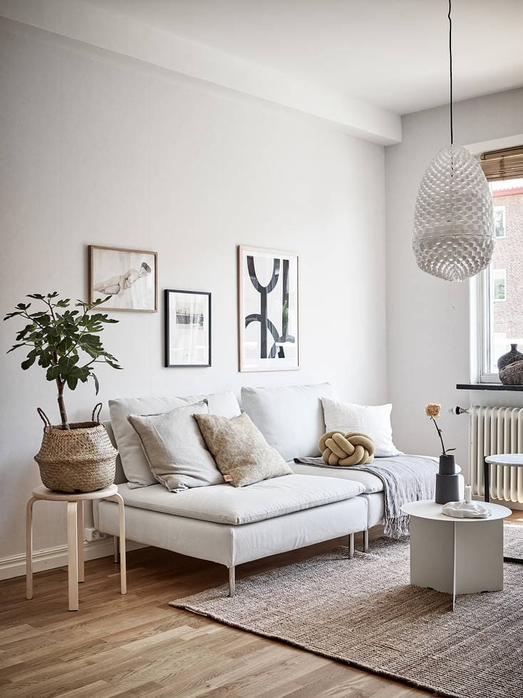 Small studio space in a warm color palette - COCO LAPINE DESIGNCOCO