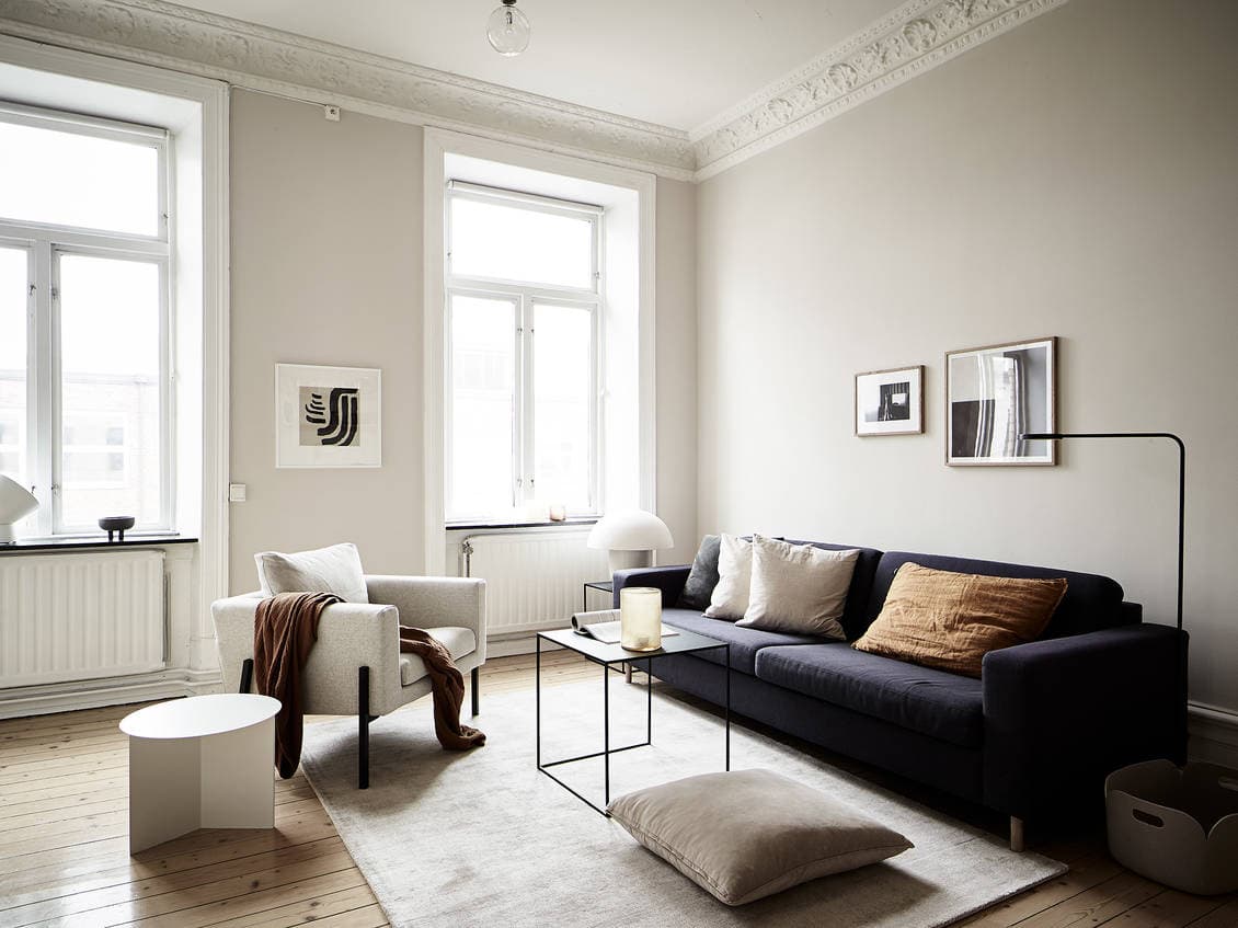 Beige minimalism in a turn of the century home - via Coco Lapine Design ...